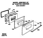GE JGBS16EJ1 door assembly diagram