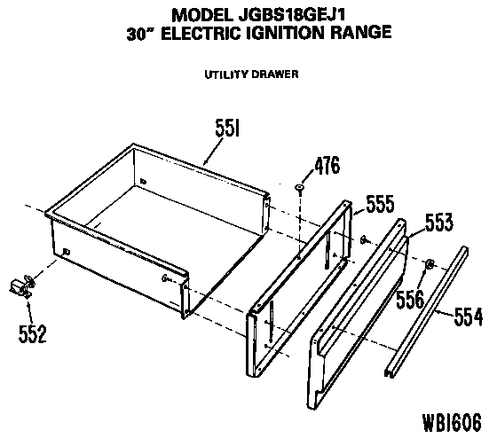 Utility drawer