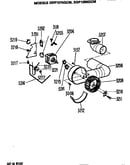 Motor and blower