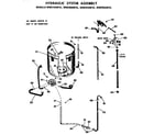 GE WWC8100FCL hydraulic system diagram