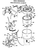 Tub, water valve and lid switch