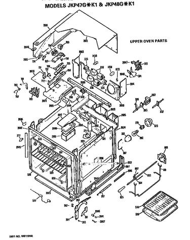 Upper oven