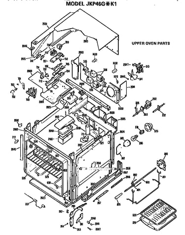 Upper oven