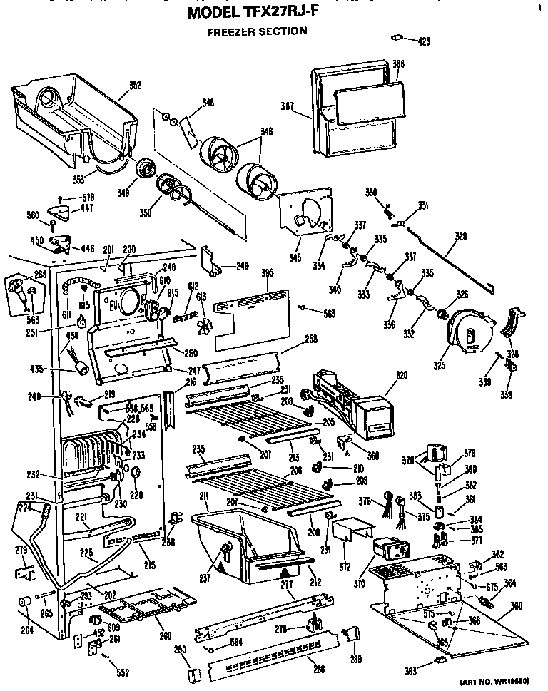 Freezer section