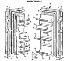 GE TFX24ZJF doors diagram