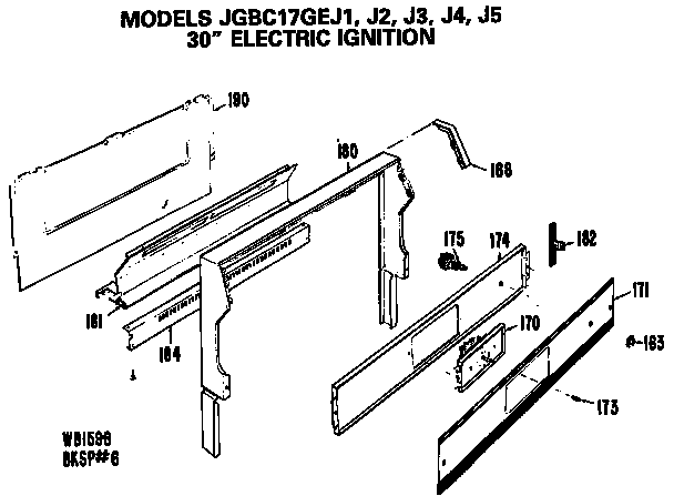 Backsplash assembly