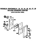 Upper control panel