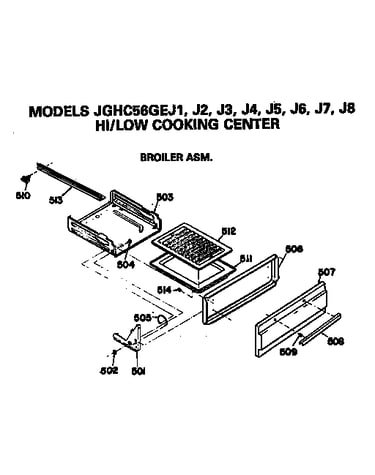 Broiler assembly