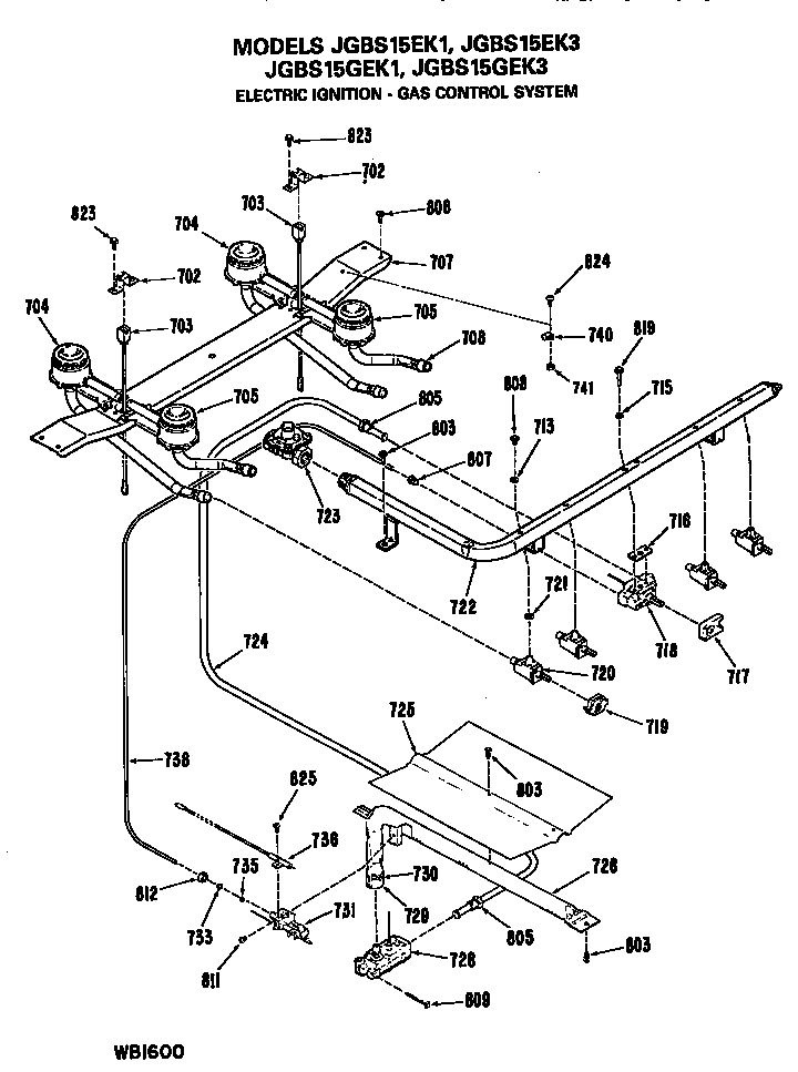 Electrical-ignition-gas control system