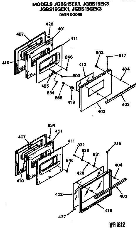 Oven doors