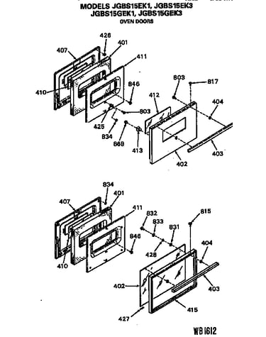 Oven doors