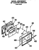Oven door