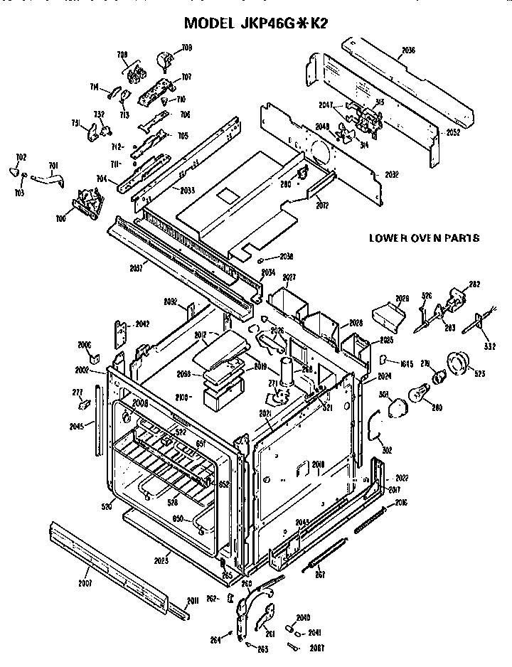 Lower oven