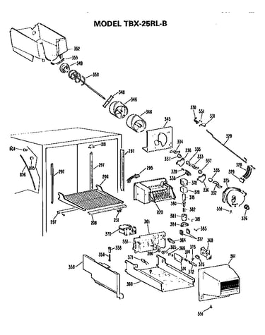 Ice bucket/auger