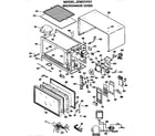 GE JEM31F01 microwave oven diagram