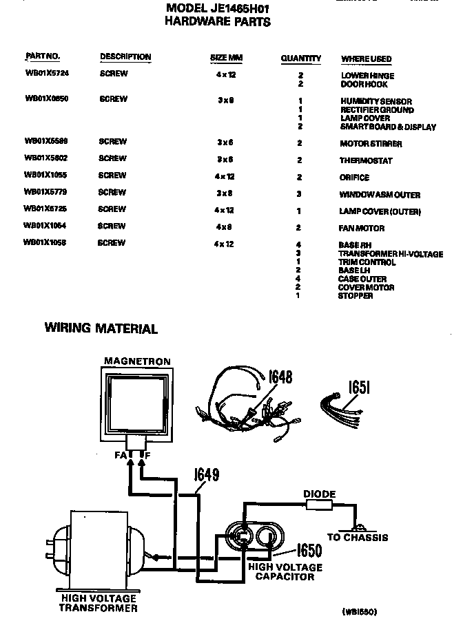 Wiring material/hardware