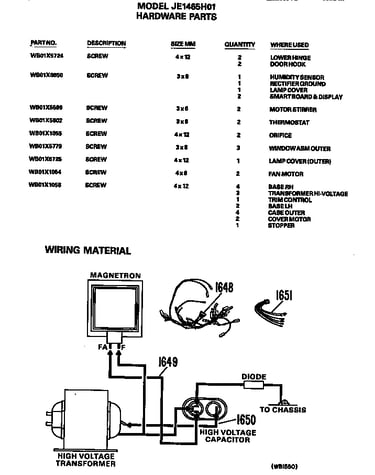 Wiring material/hardware