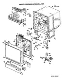 Front panel/tub