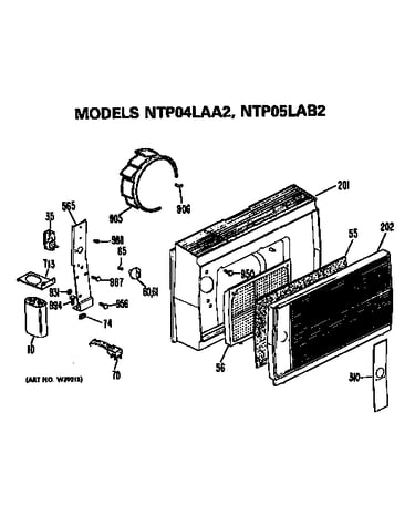 Grille assembly and controls