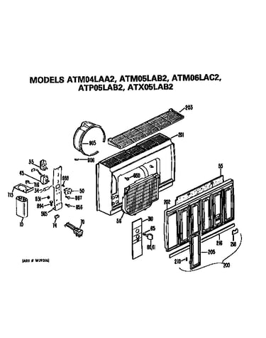 Grille assembly and controls