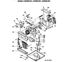 GE AMD12DAM1 unit parts diagram