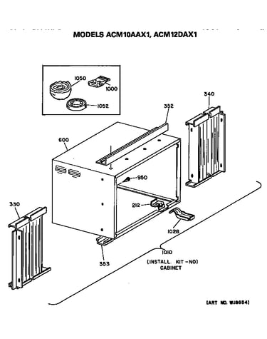 Installation kit-cabinet