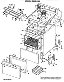 Main body/cooktop/controls
