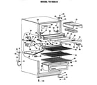 GE TB15SKBLAD cabinet parts diagram