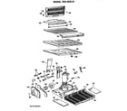 GE TBX25ZLBR unit parts diagram