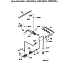 GE JGRC16GEL1 gas control system diagram