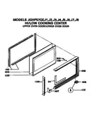 Lower oven door