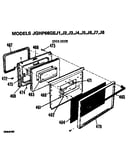 Oven door assembly