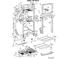 GE TBF16VKB cabinet parts diagram
