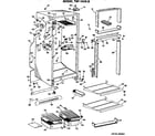 GE TBF14VKB cabinet parts diagram