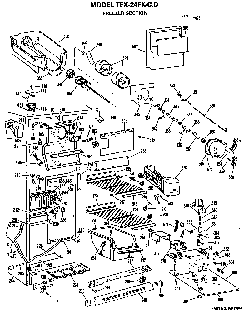 FREEZER SECTION