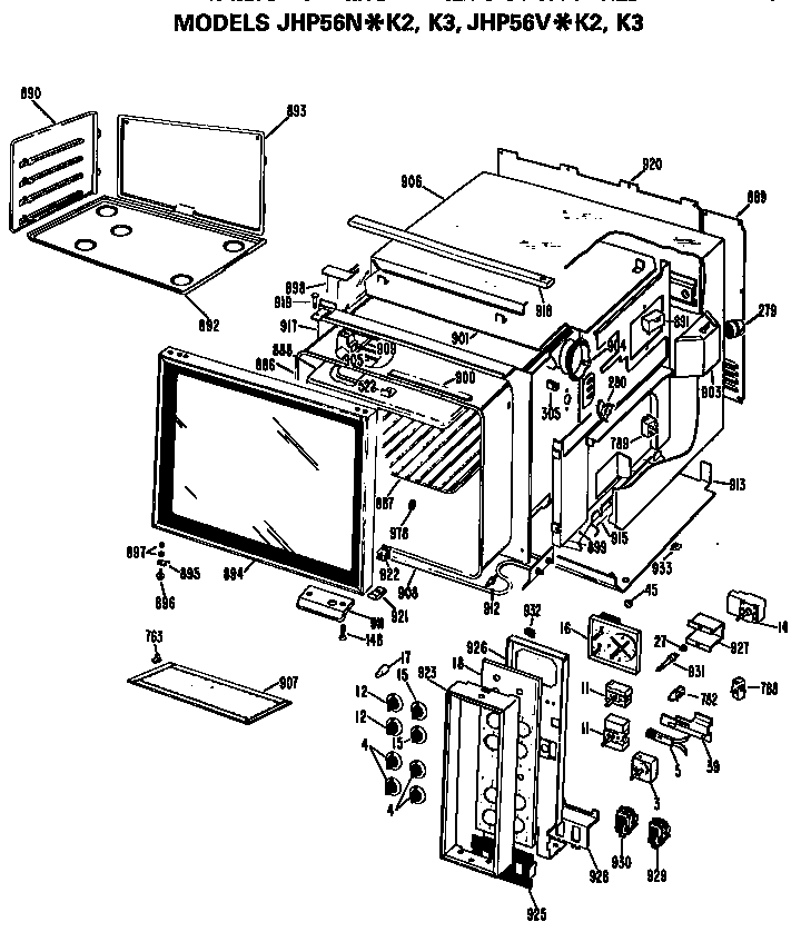 Upper oven