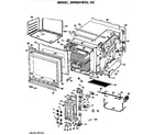 GE JHP63V*K2 upper oven diagram