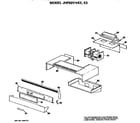 GE JHP63V*K3 blower assembly diagram