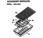 GE JP678B9K1 accessory modules diagram
