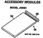 GE JP679B9K1 accessory modules diagram