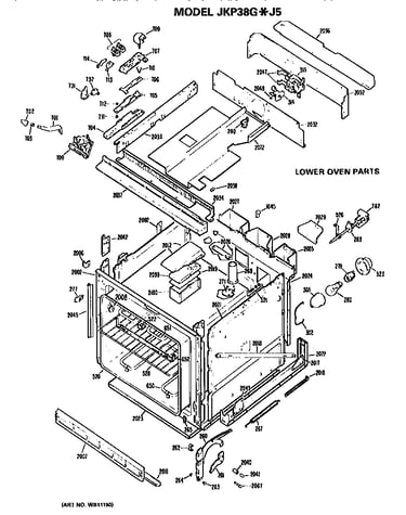 Lower oven