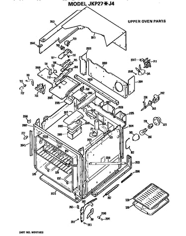 Upper oven