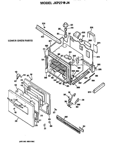 Lower oven