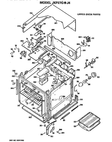 Upper oven