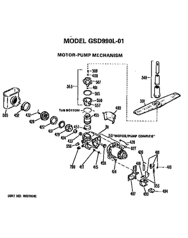 Motor-pump