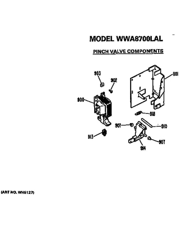 Pinch valve components