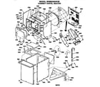 GE WSM2000HCW cabinet and heater diagram