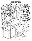 Cabinet and heater
