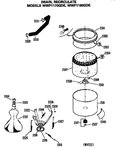 Drain recirculate