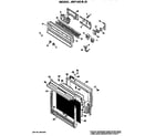 GE JRP14GJ5 control and door diagram